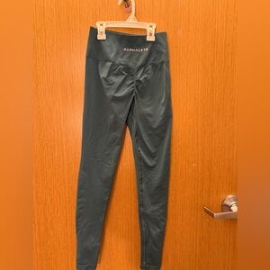 Alphalete Amplify High-Waist Leggings in Deep Teal